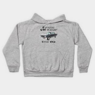 pontiac gto 3 power since 1964 Kids Hoodie